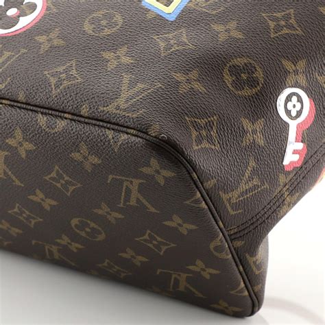 louis vuitton love lock neverfull|louis vuitton neverfull original.